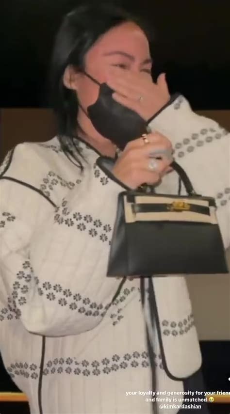 kim kardashian hermes bag birthday|Kim Kardashian gives Stephanie Shepherd a $25K Hermès bag .